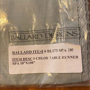 Ballard Designs Table Runner
